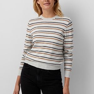 Light Knit Striped Sweater